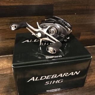 シマノ(SHIMANO)のシマノ アルデバラン ５1ＨＧ 左巻き 新品 限界価格(リール)