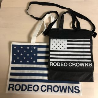 ロデオクラウンズ(RODEO CROWNS)のロデオ★ショッパー2枚セット(ショップ袋)