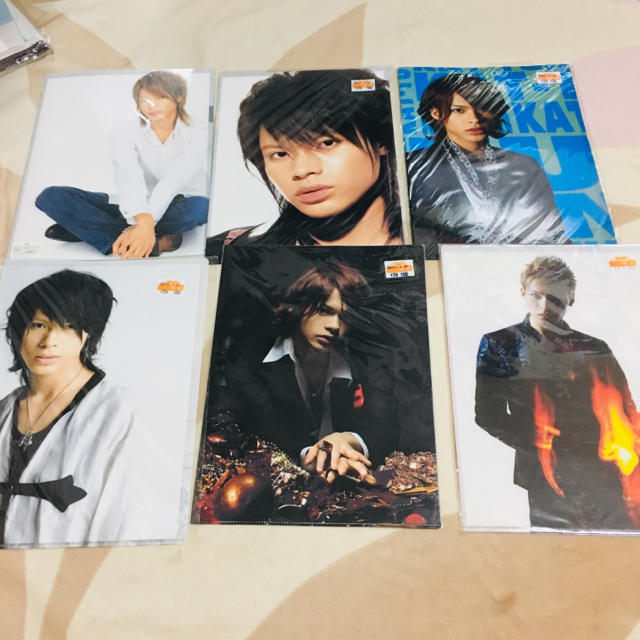 KAT-TUN(カトゥーン)の上田竜也 クリアファイルセット エンタメ/ホビーのタレントグッズ(アイドルグッズ)の商品写真