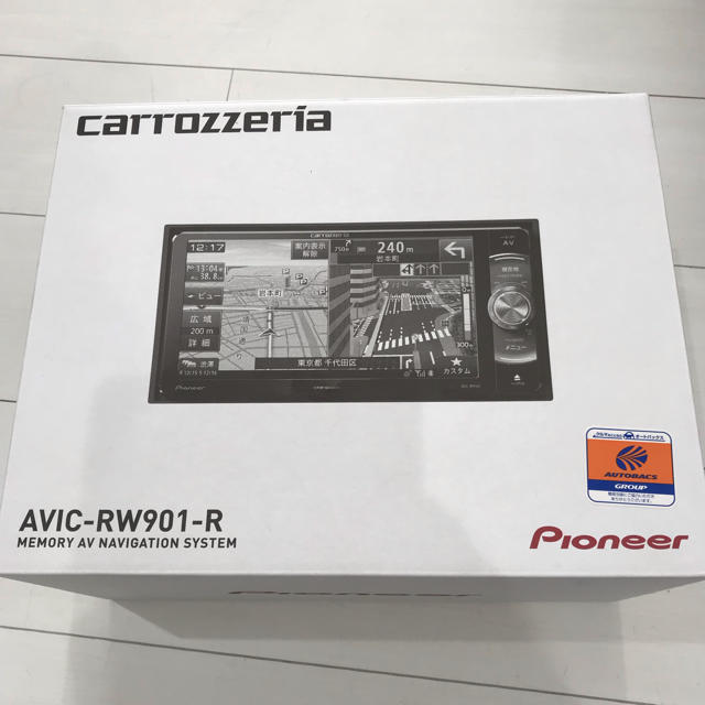 carrozzeria カロッツェリア 楽ナビ AVIC-RW901-Rカーナビ