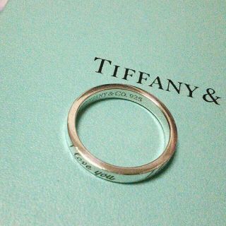 Tiffany & Co. - I Love you リング シルバーの通販 by シエスタ ドゥ
