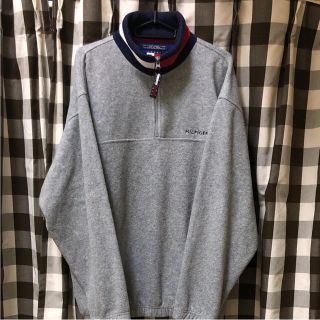 トミーヒルフィガー(TOMMY HILFIGER)のtommy hilfiger フリース ハーフジップ(ブルゾン)