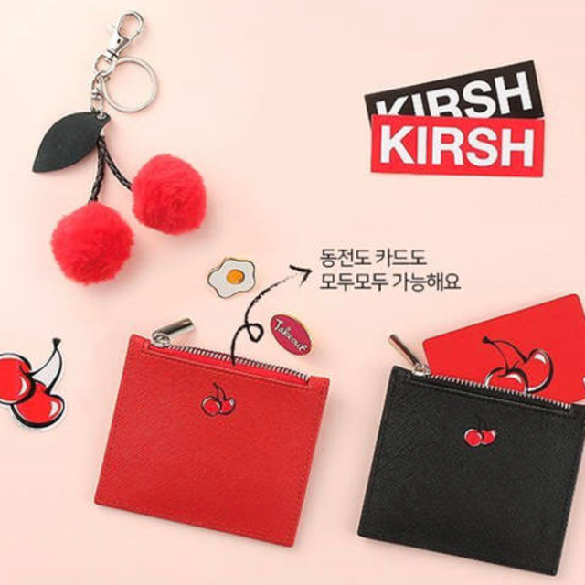 TONY MOLY(トニーモリー)のKIRSH　キルシー　パスケース　コインケース　red レディースのファッション小物(コインケース)の商品写真