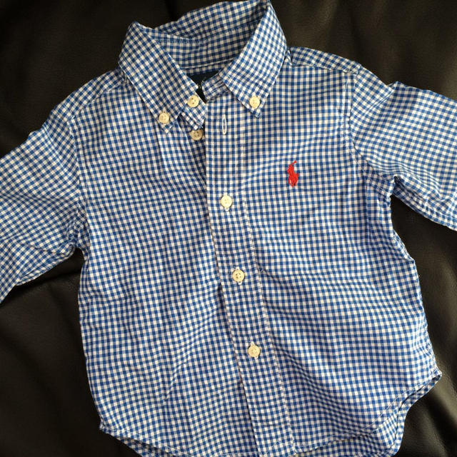 Ralph Lauren(ラルフローレン)のラルフローレン80cmシャツ キッズ/ベビー/マタニティのキッズ服男の子用(90cm~)(その他)の商品写真