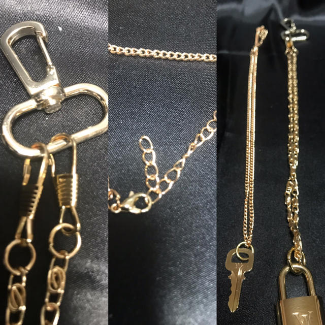 LOUIS VUITTON(ルイヴィトン)の正規品ルイヴィトン パドロック カデナ メンズのアクセサリー(ネックレス)の商品写真