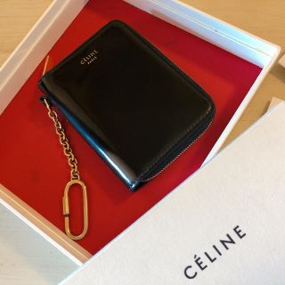 セリーヌ(celine)のnico様専用 CELINE ミニ財布 コインケース 黒 ブラック(財布)