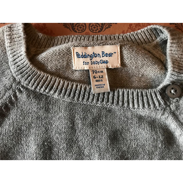 babyGAP(ベビーギャップ)のbaby gap ニットカバーオール キッズ/ベビー/マタニティのベビー服(~85cm)(カバーオール)の商品写真