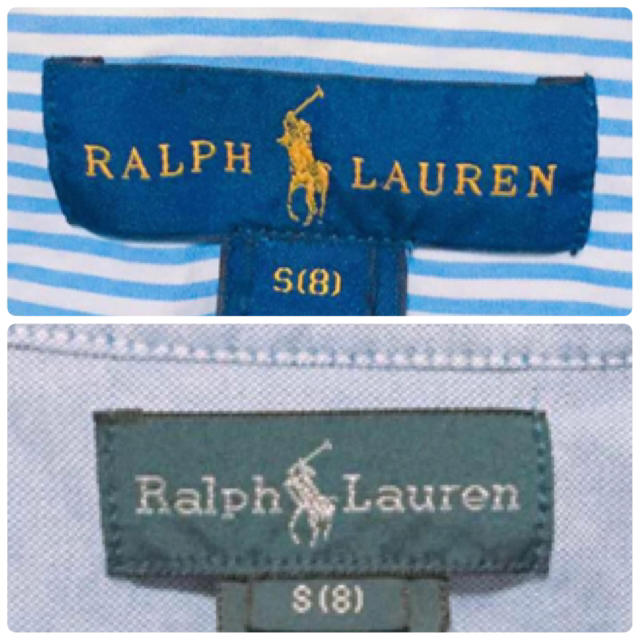 Ralph Lauren(ラルフローレン)のMOCO様専用 ラルフローレン シャツ 2枚セット売り キッズ/ベビー/マタニティのキッズ服男の子用(90cm~)(Tシャツ/カットソー)の商品写真