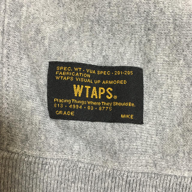 W)taps(ダブルタップス)の15AW WTAPS DESIGN C NECK 2 ロゴスウェット M 18 メンズのトップス(スウェット)の商品写真