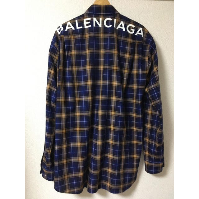 Balenciaga(バレンシアガ)のBALENCIAGA チェックシャツ メンズのトップス(シャツ)の商品写真