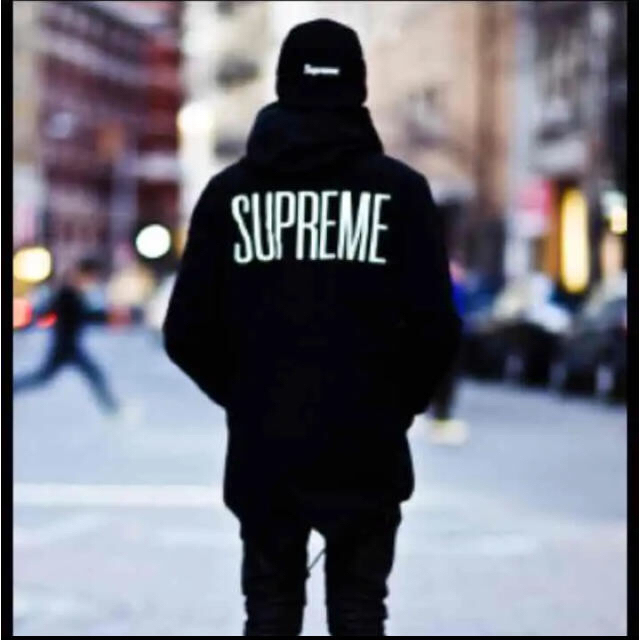 13SS supreme taped seam fishtail parka