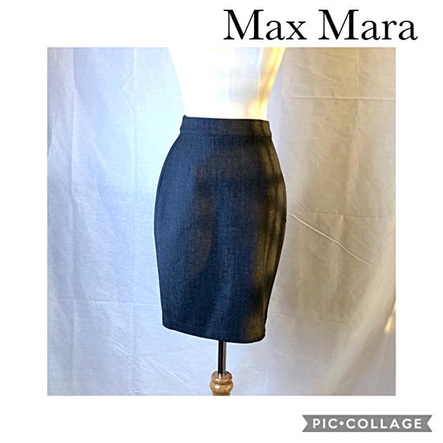 Max Mara(マックスマーラ)のMax Mara グレータイトスカート レディースのスカート(ひざ丈スカート)の商品写真