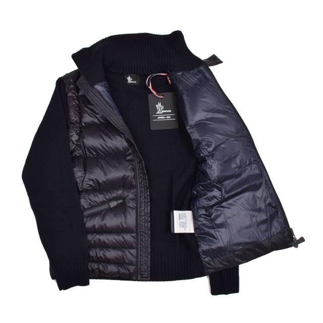 MONCLER(モンクレール)の モンクレール グルノーブル ニットダウンジャケットS メンズのジャケット/アウター(ダウンジャケット)の商品写真