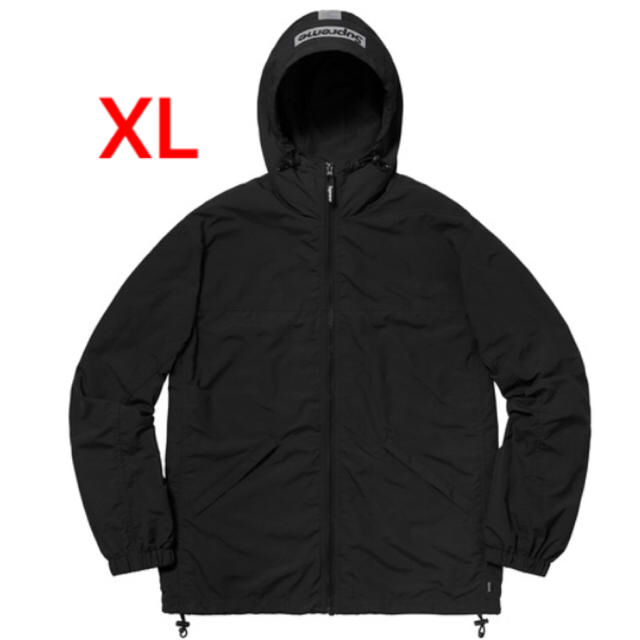 supreme 2-Tone Zip Up Jacket XLBlackSIZE