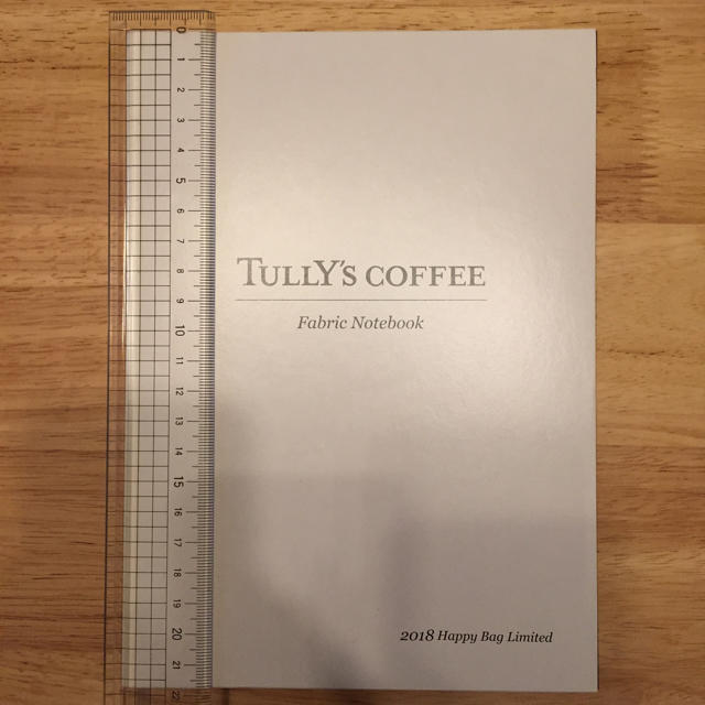 TULLY'S COFFEE(タリーズコーヒー)のTully's Coffee ファブリックノート インテリア/住まい/日用品の文房具(ノート/メモ帳/ふせん)の商品写真