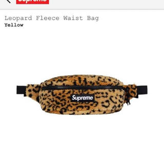 シュプリーム(Supreme)のシュプリーム supreme leopard fleece waist bag(ショルダーバッグ)