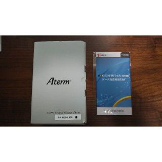 エヌイーシー(NEC)の新品未通電★NEC Aterm MR04LN クレードル付(その他)