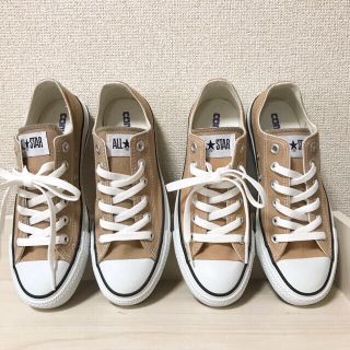 コンバース(CONVERSE)のコンバース オールスター ミルクティー ベージュ 脱色コンバース (スニーカー)