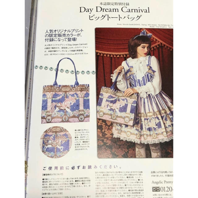 Angelic Pretty(アンジェリックプリティー)の【トートバッグのみ】Angelic Pretty レディースのバッグ(トートバッグ)の商品写真