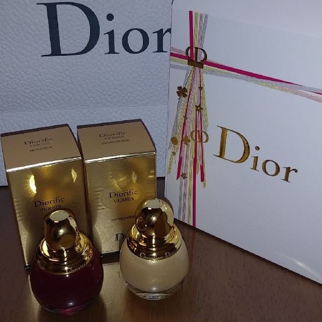 Dior　マニキュア限定色　ヴェルニディオリフィック2色セット　【新品・未使用】