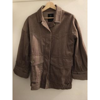 ダブルクローゼット(w closet)のw closet BIGコーデュロイジャケット(ブルゾン)