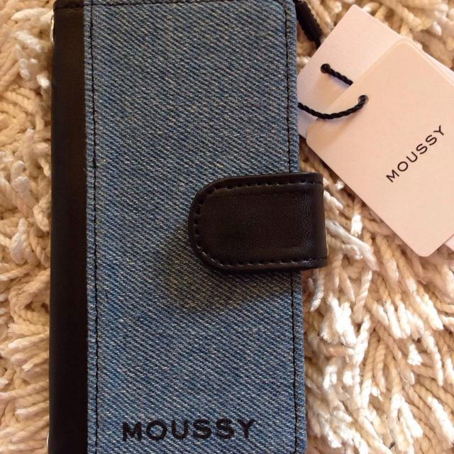 moussy(マウジー)のMOUSSY  iPhone5 ケース☆ スマホ/家電/カメラのスマホアクセサリー(モバイルケース/カバー)の商品写真