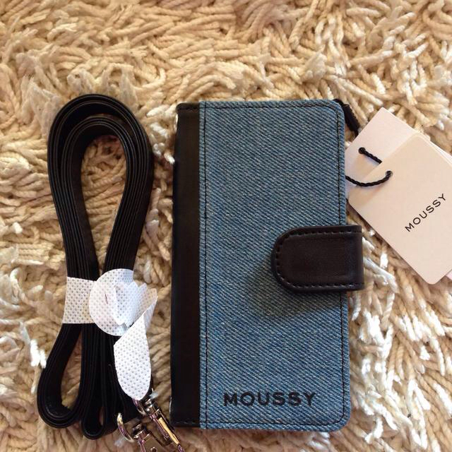 moussy(マウジー)のMOUSSY  iPhone5 ケース☆ スマホ/家電/カメラのスマホアクセサリー(モバイルケース/カバー)の商品写真