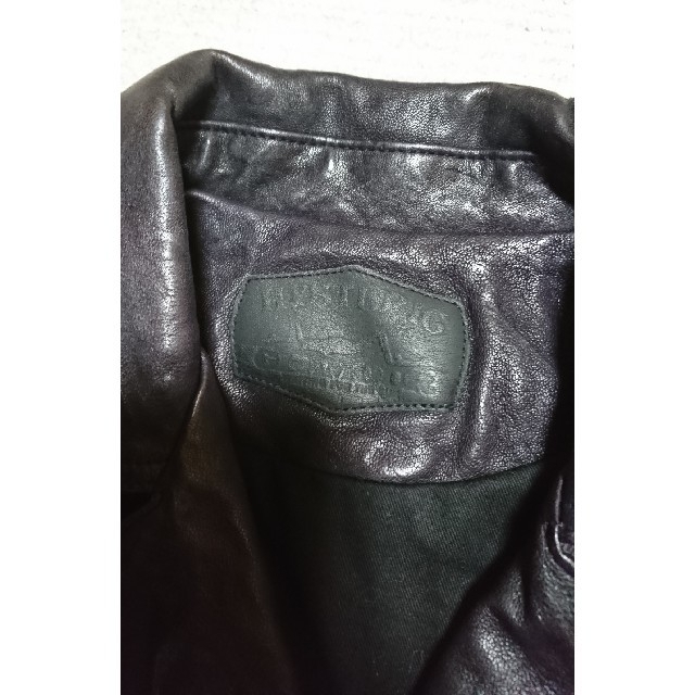 HYSTERIC GLAMOUR(ヒステリックグラマー)のHYSTERIC GLAMOURライダースJK(8分袖) レディースのジャケット/アウター(ライダースジャケット)の商品写真