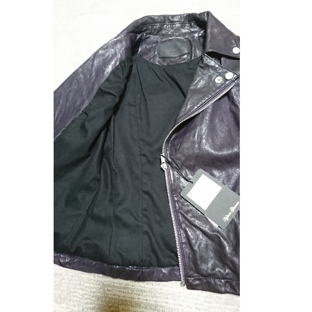 HYSTERIC GLAMOUR(ヒステリックグラマー)のHYSTERIC GLAMOURライダースJK(8分袖) レディースのジャケット/アウター(ライダースジャケット)の商品写真