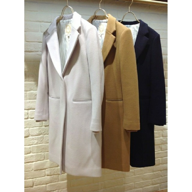 期間限定値下げ♪新品Khaju(カージュ)SHIPS♪リブ袖チェスターコート