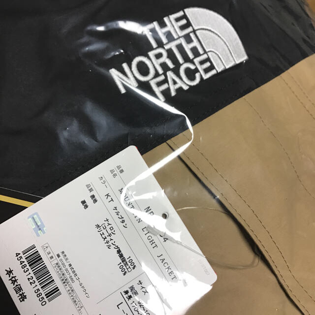 送料込 the north face mountain light jacket