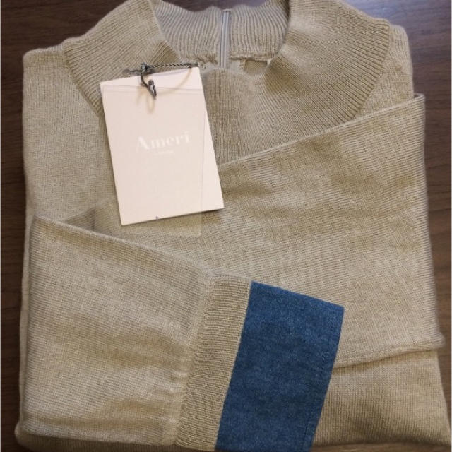 Ameri VINTAGE(アメリヴィンテージ)の限定値下げ！先着順！DENIM DOCKING KNIT ALL IN ONE レディースのパンツ(オールインワン)の商品写真