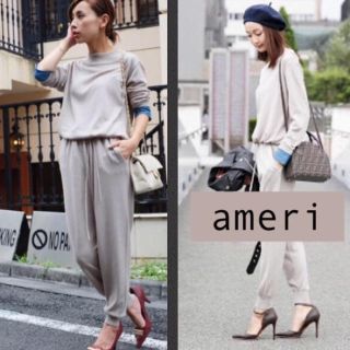 アメリヴィンテージ(Ameri VINTAGE)の限定値下げ！先着順！DENIM DOCKING KNIT ALL IN ONE(オールインワン)