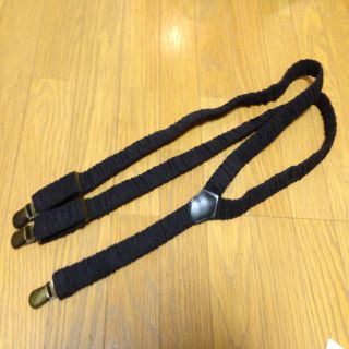ブラック サスペンダー(サスペンダー)