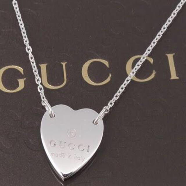 Gucci(グッチ)のGUCCI ハート ネックレス レディースのアクセサリー(ネックレス)の商品写真