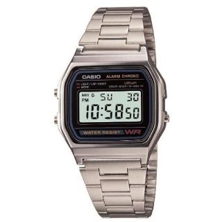 カシオ(CASIO)の★送料無料★新品★CASIO(カシオ)A158WA-1JF [スタンダード](腕時計(デジタル))