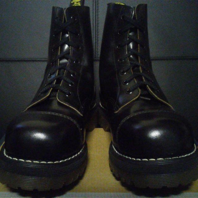 【専用】Dr.Martens 英国製 クレイジーボム UK6 厚底 スチール