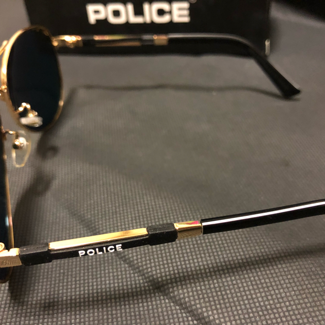 POLICE(ポリス)のポリスサングラスレッドレンズ／ゴールド メンズのファッション小物(サングラス/メガネ)の商品写真