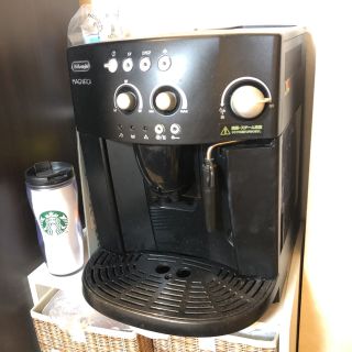 デロンギ(DeLonghi)のデロンギ 全自動コーヒーマシン エスプレッソマシン ESAM1000SJ(エスプレッソマシン)