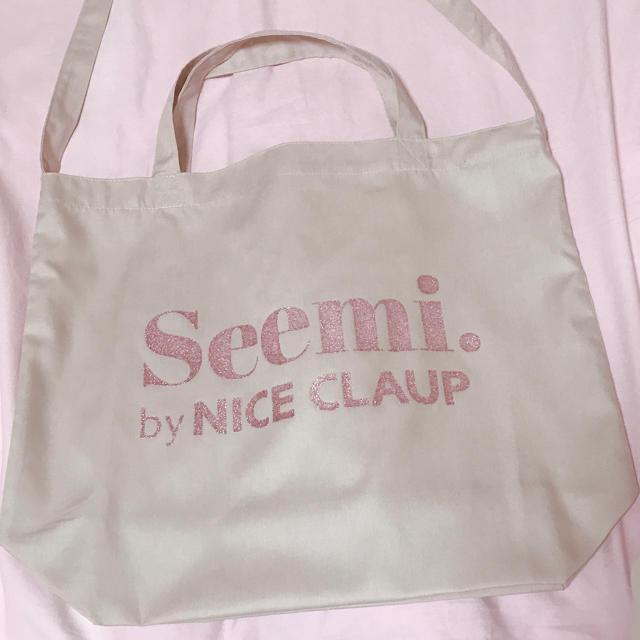 one after another NICE CLAUP(ワンアフターアナザーナイスクラップ)のSeemi. by niceclaup トートバッグ レディースのバッグ(トートバッグ)の商品写真