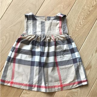 バーバリー(BURBERRY)のガラピコ様 専用 バーバリーチルドレン ワンピース 18m(ワンピース)