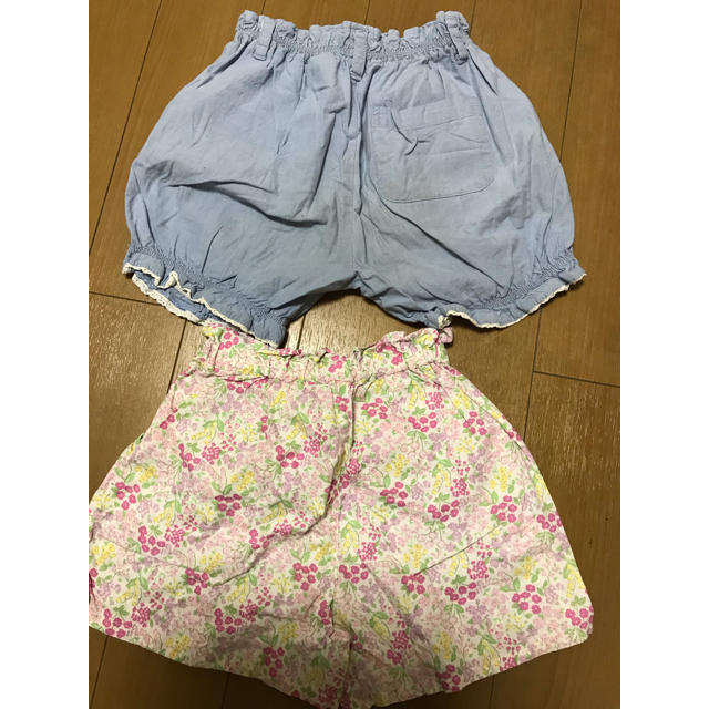 motherways(マザウェイズ)の女の子 半ズボン 2枚セット☆120  motherways  キッズ/ベビー/マタニティのキッズ服女の子用(90cm~)(パンツ/スパッツ)の商品写真