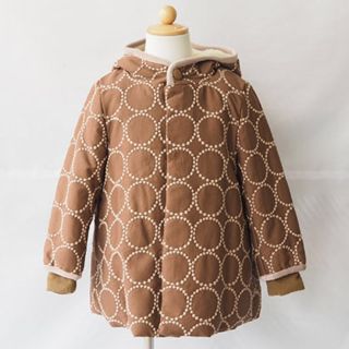 茄子紺 ミナ ペルホネン キッズコート110cm | www.mosquitec.com.br