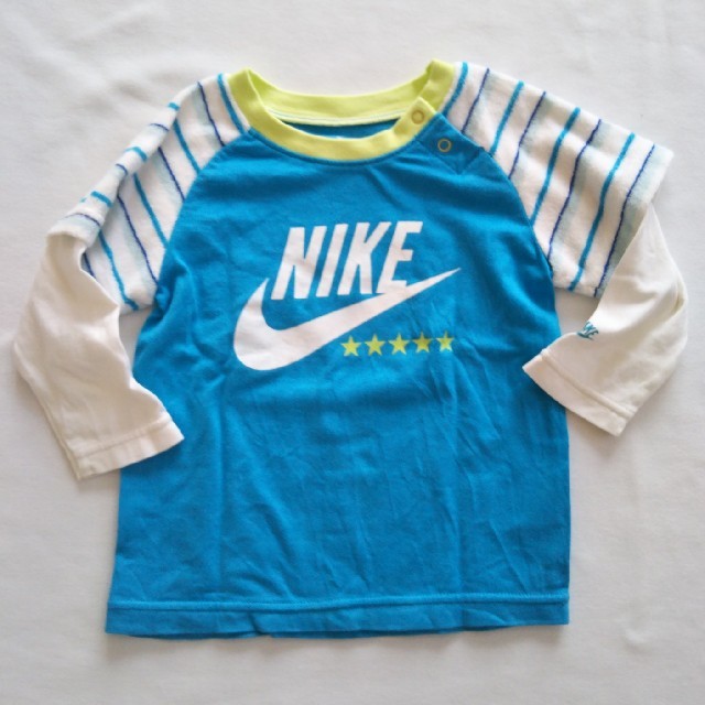 NIKE(ナイキ)のNIKE　長袖Tシャツ　(80) キッズ/ベビー/マタニティのベビー服(~85cm)(Ｔシャツ)の商品写真