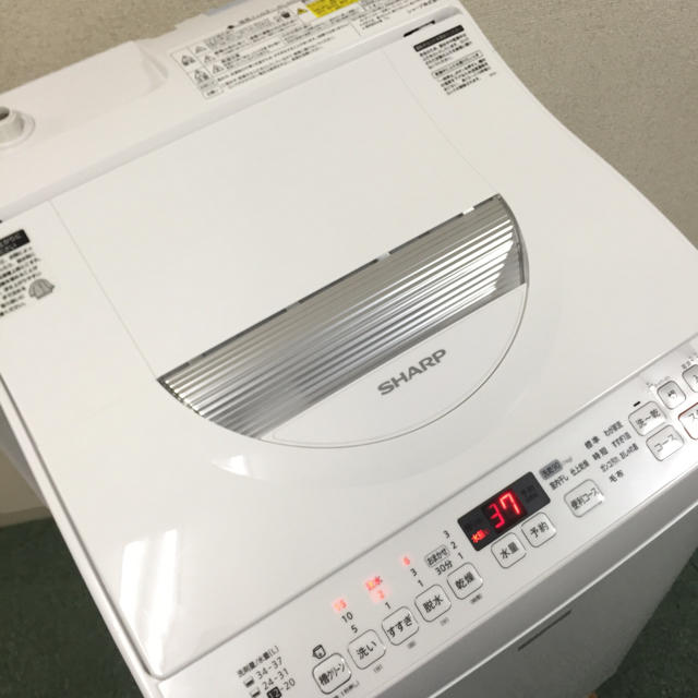 送料無料＊美品＊SHARP 2015年製 5.5kg 乾燥機能＊早い者勝ち！