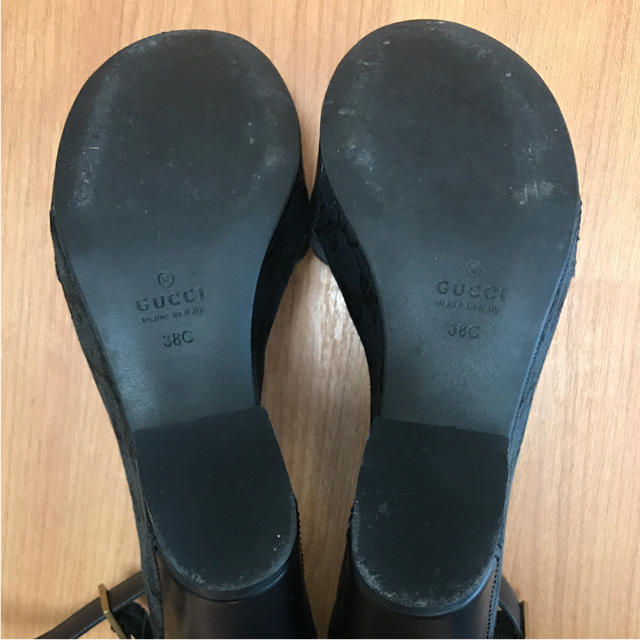 美品 GUCCI サンダル 38サイズ 厚底 美品 GUCCI サンダル 38サイズ 厚底