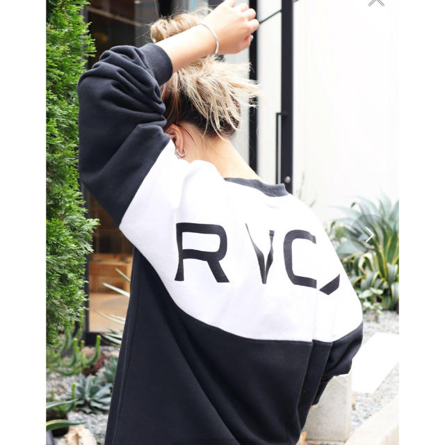 RVCA(ルーカ) CANAL JEAN×RVCAロゴトレーナー