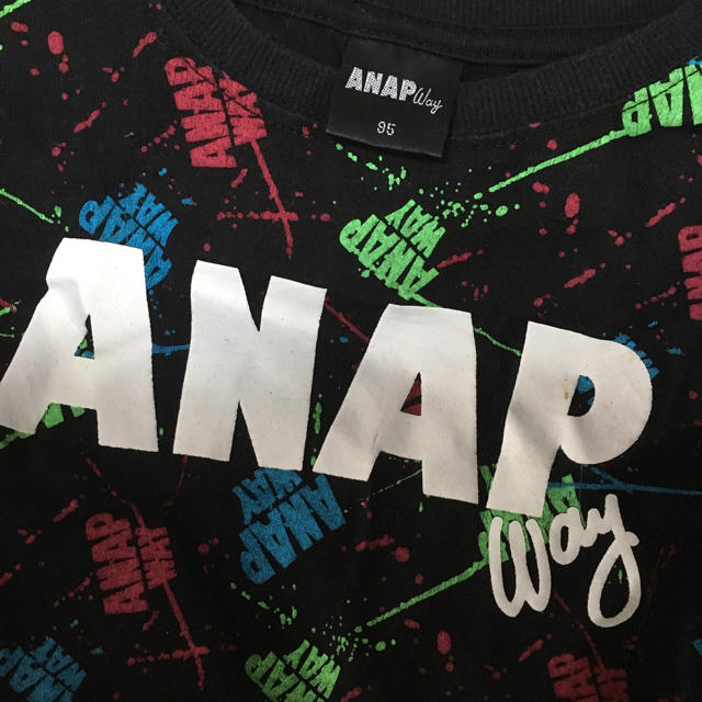 ANAP Kids(アナップキッズ)のANAP  ロンＴ キッズ/ベビー/マタニティのキッズ服男の子用(90cm~)(Tシャツ/カットソー)の商品写真