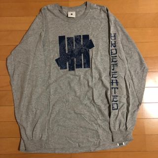 アンディフィーテッド(UNDEFEATED)のUNDEFEATED UKIYOE L/S tee grey 浮世絵(Tシャツ/カットソー(七分/長袖))