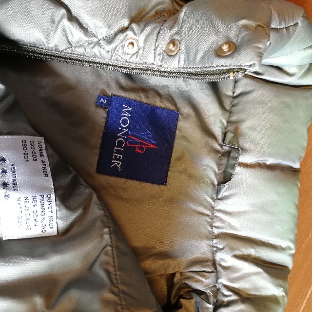 MONCLER(モンクレール)の⚠️売り切りsale!!⚠️　MONCLER　メンズダウン　size２ メンズのジャケット/アウター(ダウンジャケット)の商品写真